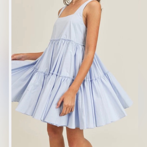 Baby Doll Mini Dress - Picture 6 of 8